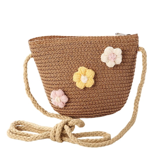 Crossbody Bags for Women's Handbags Tote Bag Purse Girls Woven Messenger Bag Style Shoulder Bag for Daily Use