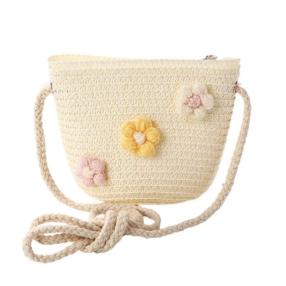 Crossbody Bags for Women's Handbags Tote Bag Purse Girls Woven Messenger Bag Style Shoulder Bag for Daily Use