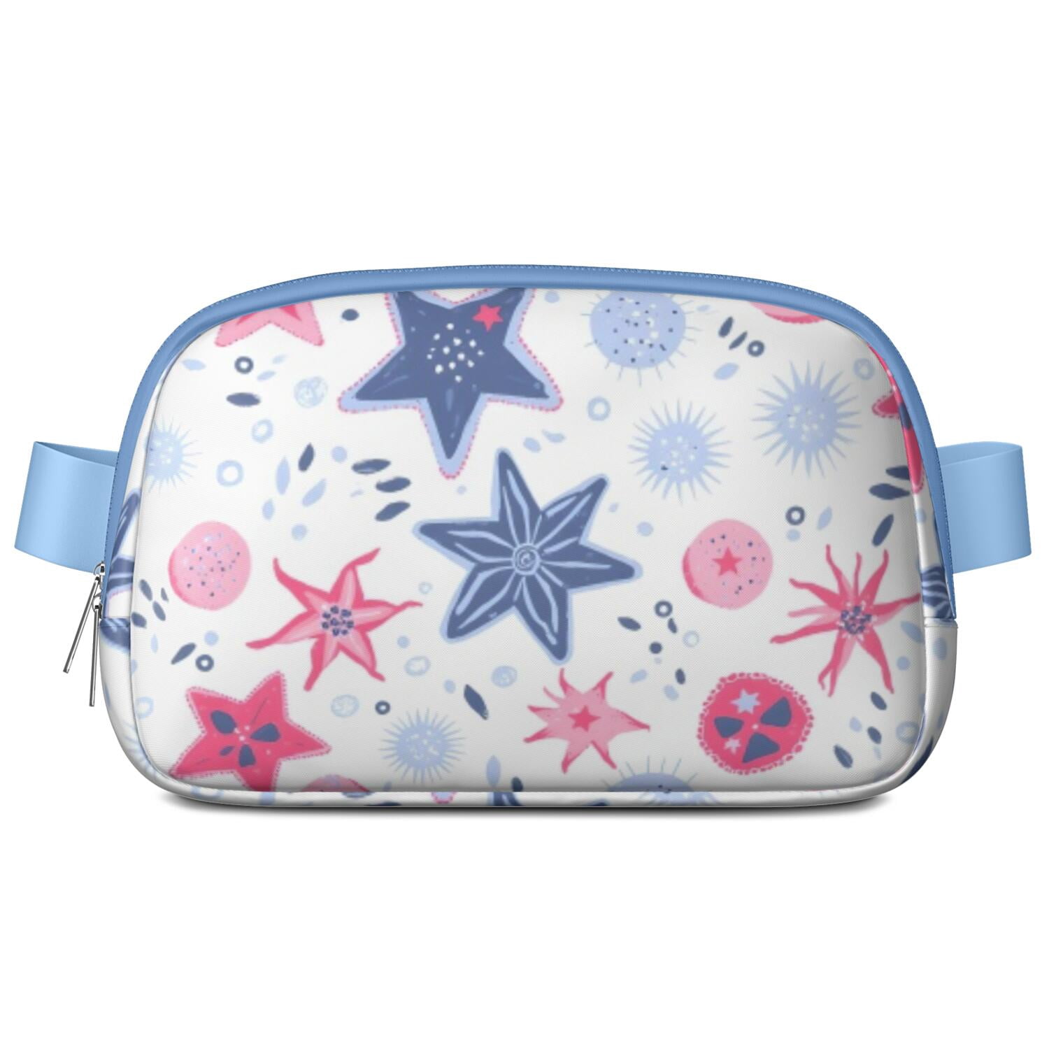 Crossbody Belt Bag Starfish Belt Bag Sporty Waist Pack for Women Casual Waist Packs with Adjustable Strap Waterproof Belt Bag for Daily Leisure Music Festival/Event