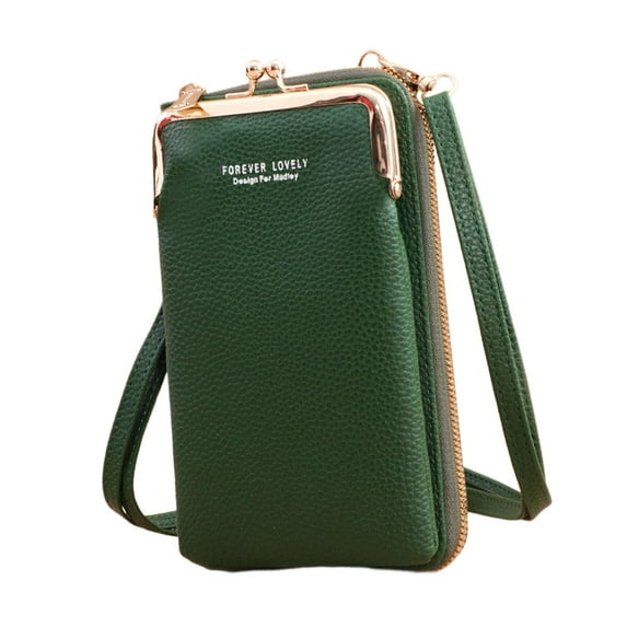 Crossbody Cell Phone Purse Crossbody Cellphone Bag Small Crossbody Phone Bag Green