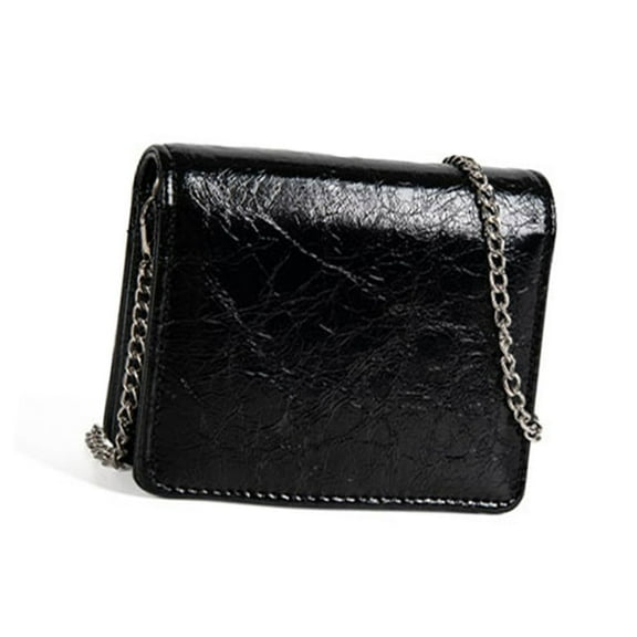 Crossbody Chain PU Small Bag for Lipsticks Organizers Portable Small Coin Purse Wallet for Daily Use and Parties