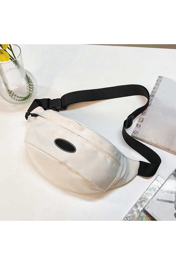 Crossbody Chest Bag, Lightweight Nylon Sling Bag With Adjustable Strap And Zipper Compartments, Casual Outdoor Shoulder Bag For Travel Sports Daily Carry With Large Capacity Storage