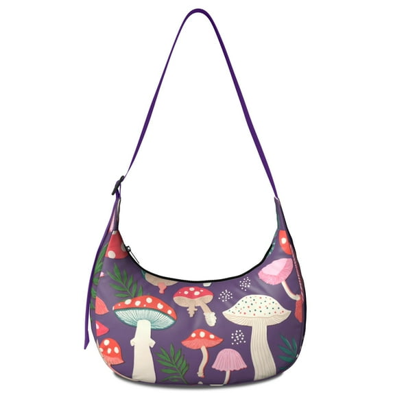 Crossbody Crescent Bag for Commuter Office Workers Tote Bags with Adjustable Strap