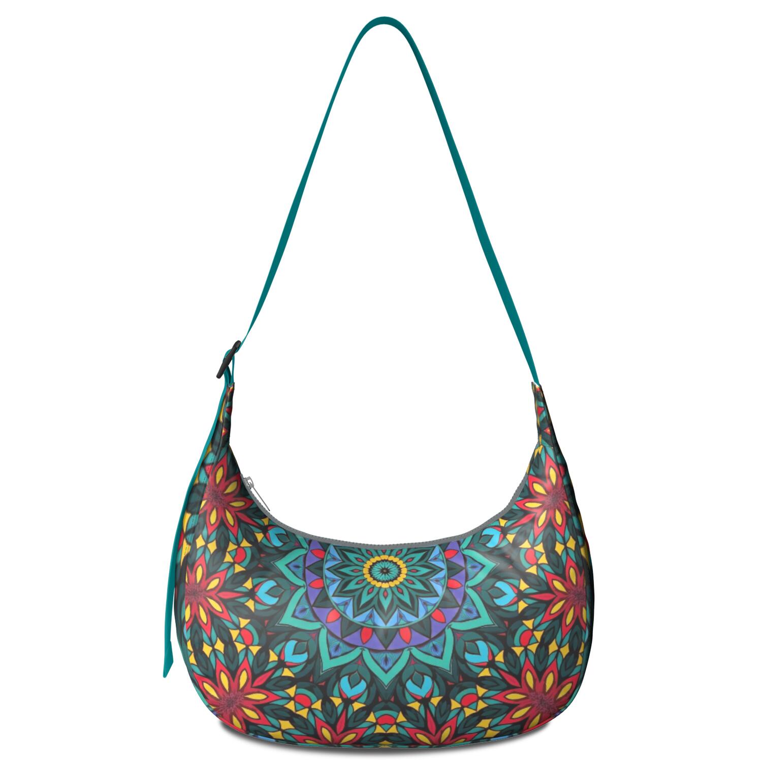 Crossbody Crescent Bag for Women Men Trendy Dumpling Bag for Travel with Adjustable Strap
