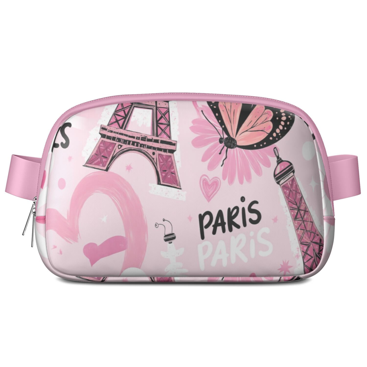Crossbody Fanny Pack for Sports Enthusiasts Commuters Fashionable Waterproof Fanny Pack with Adjustable Strap for Casual Running Hiking Cycling Tower Sporty Waist Pack