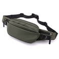 thumbnail image 1 of Crossbody Fanny Pack for Men, Large Waterproof Waist Bag Pack, Fashionable Chest Belt Bag-ArmyGreen, 1 of 5