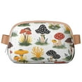 thumbnail image 1 of Crossbody Fanny Pack for Men&Women Fashionable Waterproof Fanny Pack with Adjustable Strap for Outdoors Workout Traveling Mushroom Sporty Waist Pack, 1 of 7