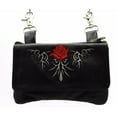 thumbnail image 1 of Crossbody Floral Embroidery Red Rose Hip Bag Belt Clipon Purse for Women by Juzar Tapal Collection, 1 of 4
