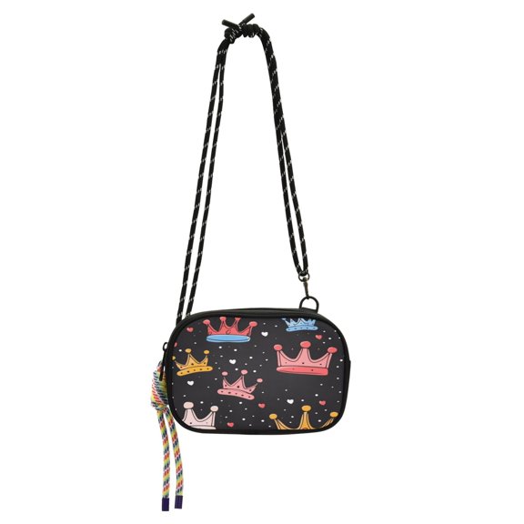 Crossbody Handbag Phone Purse Mobile Phone Bag Crossbody Phone Bag Comfortable and Durable Cartoon Crown Cute