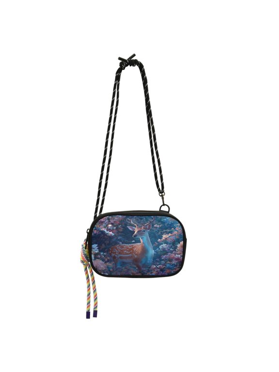 Crossbody Handbag Phone Purse Mobile Phone Bag Crossbody Phone Bag Comfortable and Durable Deer with White Spots