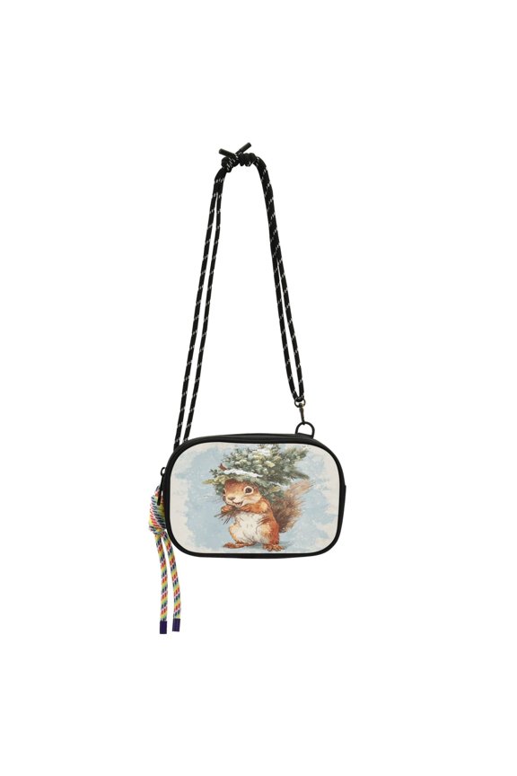 Crossbody Handbag Phone Purse Mobile Phone Bag Crossbody Phone Bag Comfortable and Durable Lovely Cute Squirrel
