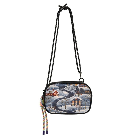 Crossbody Handbag Phone Purse Mobile Phone Bag Crossbody Phone Bag Comfortable and Durable Winter Town