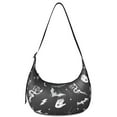 thumbnail image 1 of Crossbody Handbag for Women – Water-Resistant Nylon, Ethereal Night Sky and Constellation Pattern, Gothic and Celestial Star Print, Durable Adjustable Purse, 1 of 4