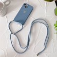 Crossbody Lanyard Silicone Phone Case For iPhone 15 14 11 12 13 Pro Max
