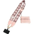 thumbnail image 1 of Crossbody Lanyard Teacher,Clip and Go Strap for Phone with Wallet Crossbody,Phone Strap with Zippered Pouch, 1 of 8