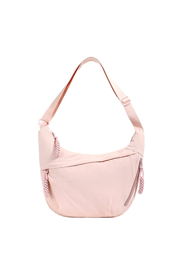 Crossbody Nylon Crescent Bag for Women Lightweight Small Hobo Dumpling Bag