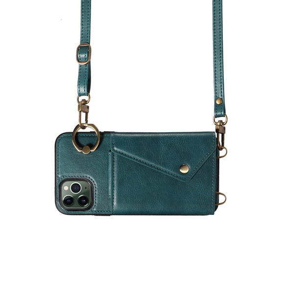 Crossbody Phone Case for iPhone 11 Pro Max, Adjustable and Removeable Shoulder Strap 47"