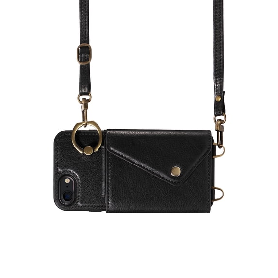 Crossbody Phone Case for iPhone SE 2020, Adjustable and Removeable Shoulder Strap 47"