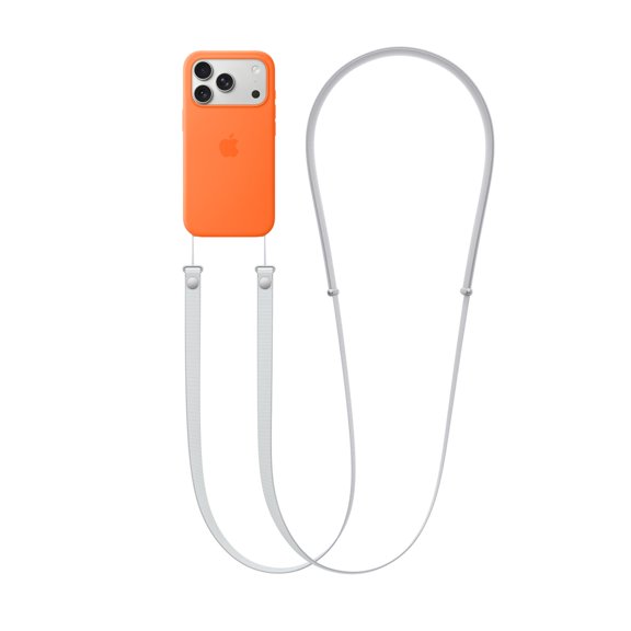 Crossbody Phone Strap with Adjustable Length - Light Grey