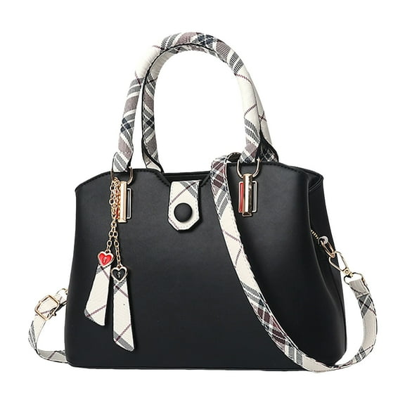 Crossbody Purse Bags for Women 2025 Checkered Top Handle Handbag Satchels Ladies Shoulder Work Tote Bag