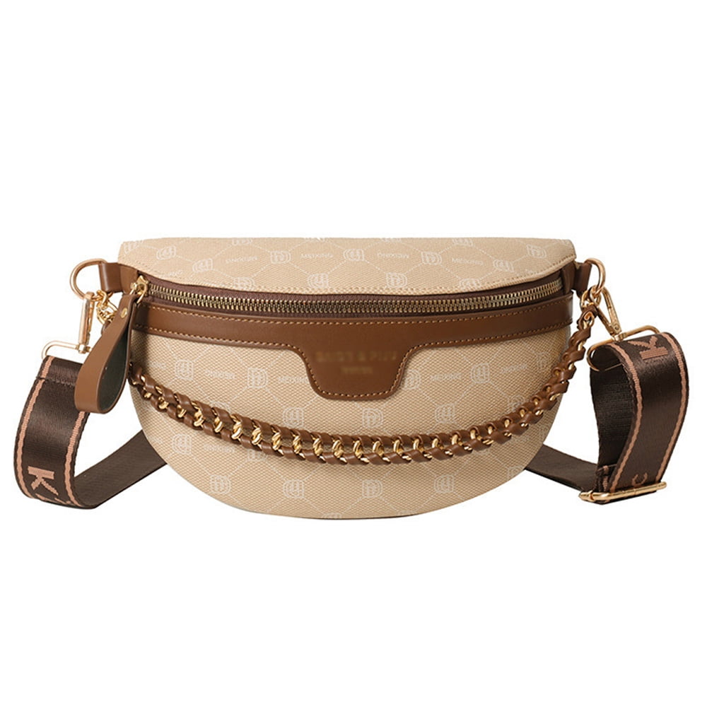 Crossbody Purse for Women Trendy Design Fanny Packs Shoulder Belt Bag