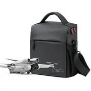 Crossbody Shoulder Bag for DJI Drones Accessories Compact Travel Sling Backpack for Drone Remote Batteries Charger Cables Multipurpose Outdoor Storage Case