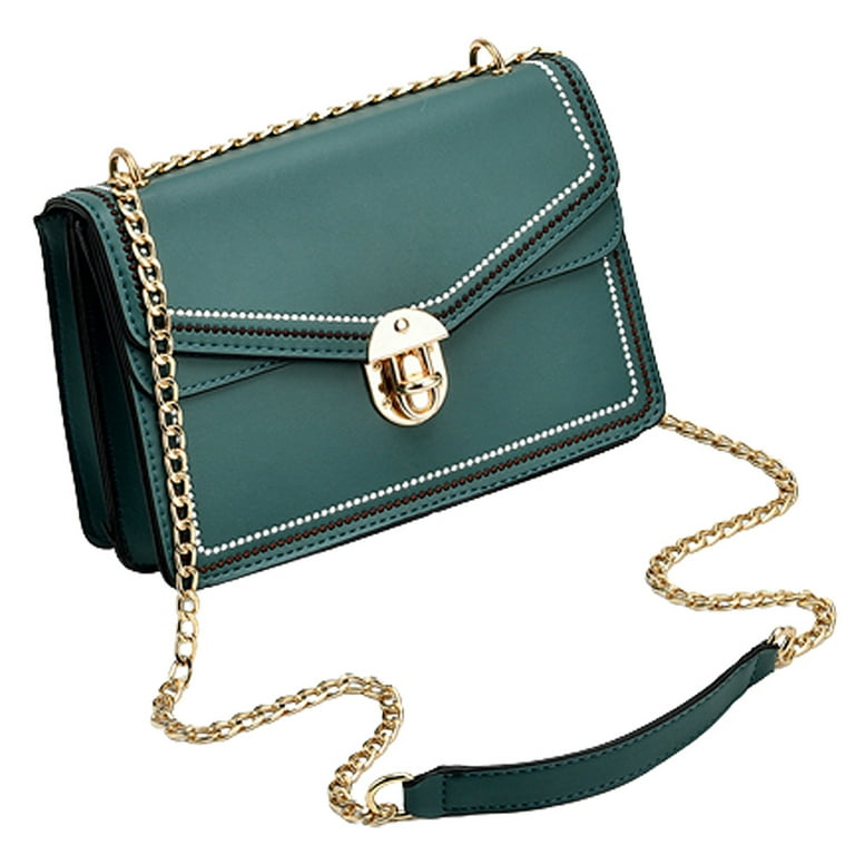 Crossbody Shoulder Bag For Women Purses Handbags Dark Green