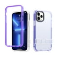 thumbnail image 1 of Crossbody Shoulder Strap for iPhone 14 Kickstand Case with Adjustable Neck Cord Lanyard Strap,Hybrid Soft TPU + Acrylic Anti-Yellowing Shockproof Phone Case for iPhone 14,Purple, 1 of 11