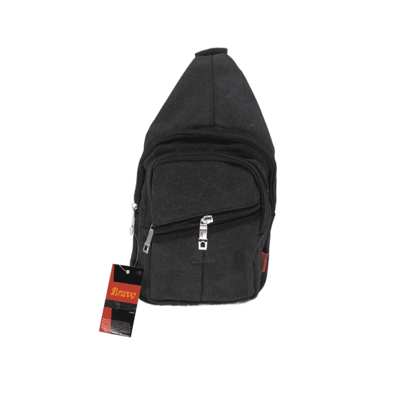 Crossbody Sling Backpack Bag Black