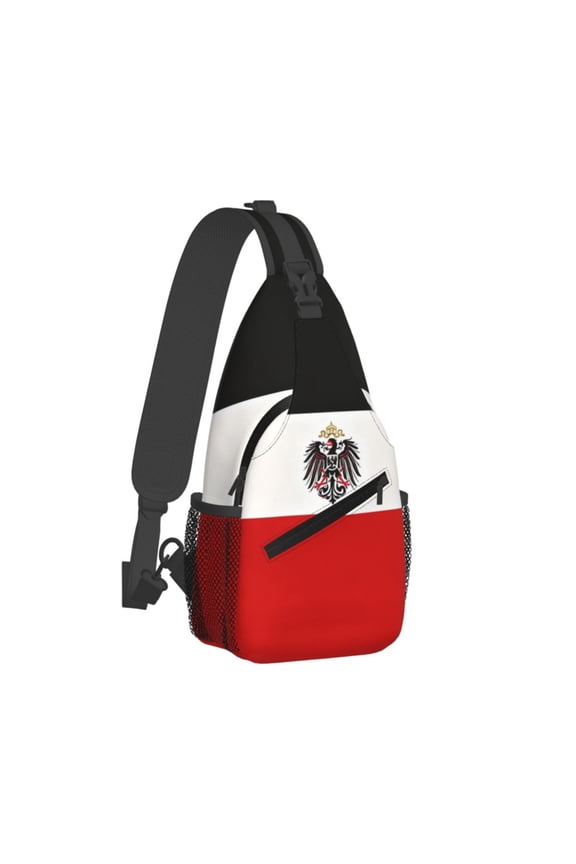 Crossbody Sling Backpack Flag Of The German Empire Travel Sport Hiking Chest Bag Daypack