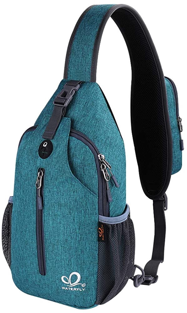 MTBXK Crossbody Sling Backpack - Multi-Way Wear Chest Bag For Travel, Hiking, Daily Use - Men & Women