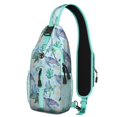 thumbnail image 1 of Crossbody Sling Backpack for Women Men Cute Ocean Life Turtle Shoulder Sling Crossbody Casual Chest Bag for Travel Sports Running Hiking, 1 of 5