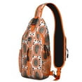 thumbnail image 1 of Crossbody Sling Backpack for Women Men Orange Papaya Shoulder Sling Crossbody Casual Chest Bag for Travel Sports Running Hiking, 1 of 6
