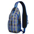 thumbnail image 1 of Crossbody Sling Backpack for Women Men Pirate Ship Anchor Blue Shoulder Sling Crossbody Casual Chest Bag for Travel Sports Running Hiking, 1 of 6