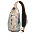 thumbnail image 1 of Crossbody Sling Backpack for Women Men Starfish Seashell Beach Themed (1) Shoulder Sling Crossbody Casual Chest Bag for Travel Sports Running Hiking, 1 of 6