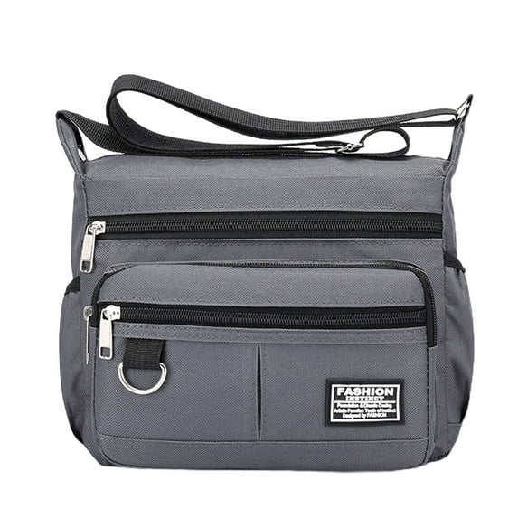 Crossbody Sling Bag for Men and Women, Adjustable Strap, Water-Resistant Design with Earphone Port, Ideal for Travel, Hiking, Cycling, and Daily Use – 1 Pack