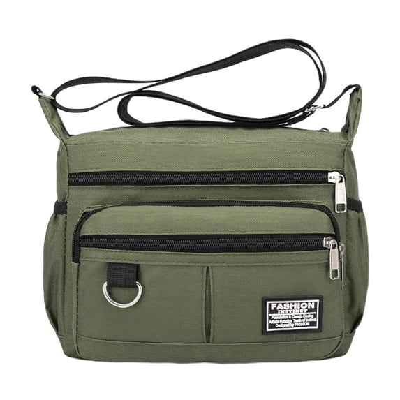 Crossbody Sling Bag for Men and Women, Adjustable Strap, Water-Resistant Design with Earphone Port, Ideal for Travel, Hiking, Cycling, and Daily Use – 1 Pack