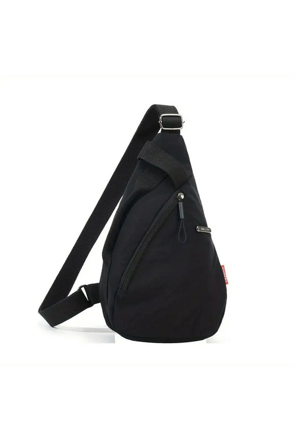 Crossbody Sling Bag, Small Backpack, Chest Bag, Pack Cross Body Bag for Outdoors Hiking Traveling, Black