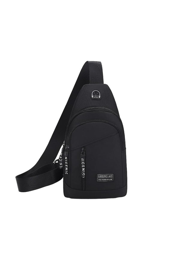 Crossbody Sling Bag Small Water Resistant Backpack Lightweight Shoulder Chest Daypack for Men Women Hiking Travel