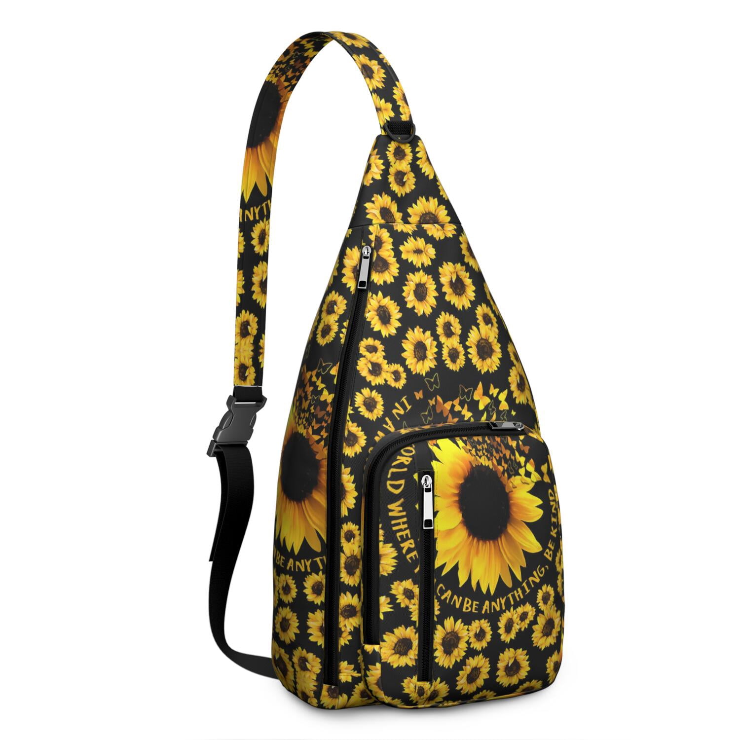 ZIJDZSW Sling Bag - Sunflower Casual Crossbody Shoulder Backpack, Lightweight Chest Bag For Men & Women, Sports & Daily Use - View #5