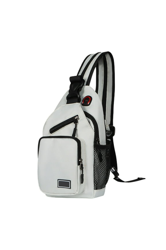 Crossbody Sling Bag for Men & Women, Small Backpack Convertible Sling Backpack Waterproof Shoulder Chest Bag for Daypack Travel Hiking