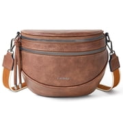 LATMAP Crossbody Sling Bag For Women&Men Brown