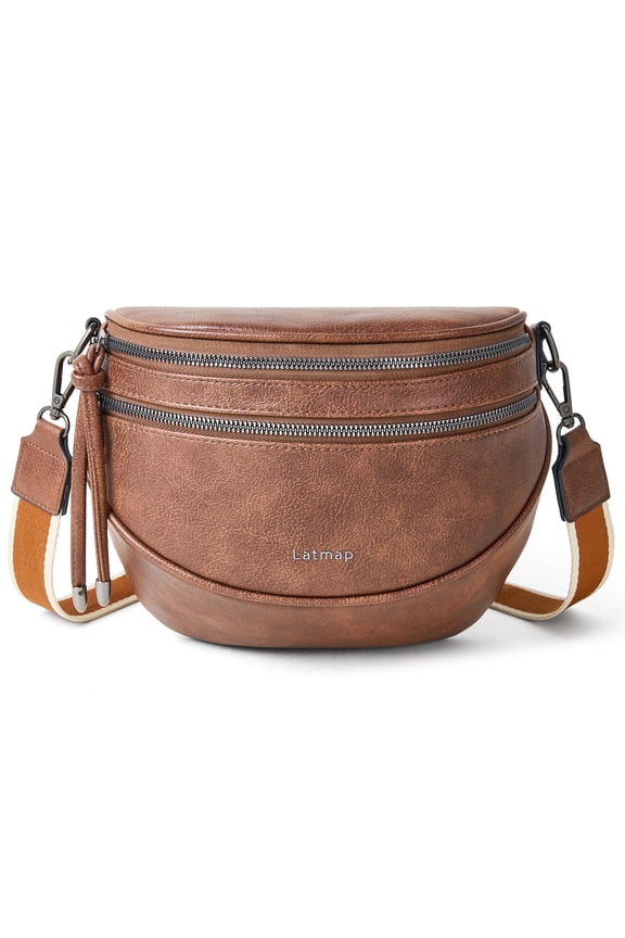 Crossbody Sling Bag for Women – Stylish Bum Purse, Versatile Fanny Pack, Trendy Shoulder Handbag – Perfect Gift for Her Brown