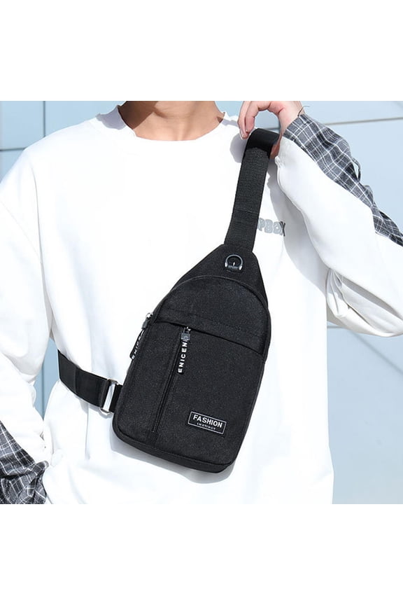Crossbody Sling Bag for Women and Men, Chest Bag Daypack Fanny Pack Cross Body Bag for Outdoors Hiking Traveling