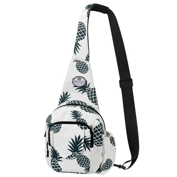 Crossbody Sling Bags for Women, Small Sling Shoulder Backpack with Convertable Strap Fashionable Travel Chest Pack for Trip Sports Work