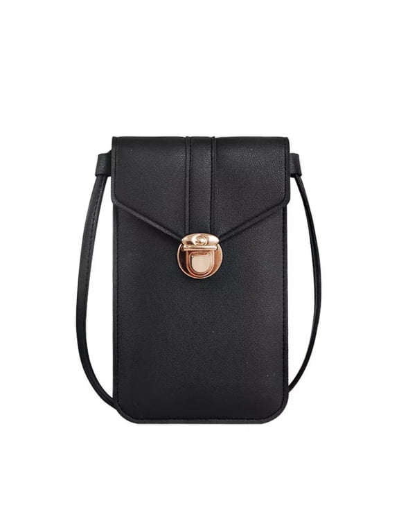 Crossbody Small Bag With Touch Screen cell Phone Window
