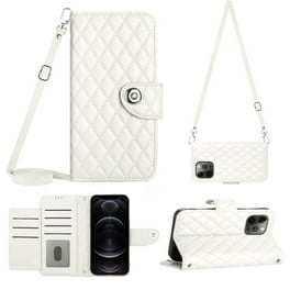Crossbody Strap Case for iPhone 13 Wallet case Women Girls RFID Blocking For iPhone 13 Crossbody Phone case Magnetic Closure Flip Cover Credit Card Holder Kickstand Red Walmart