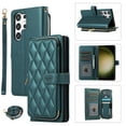thumbnail image 1 of Crossbody Strap & Lanyard for Samsung Galaxy S23 Ultra Case Wallet, with 10-Card Holder & 1 Bills Slot Soft PU Leather Magnetic Flip Folio Heavy Duty Protection Case for Galaxy S23 Ultra, Darkgreen, 1 of 12