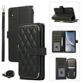 thumbnail image 1 of Crossbody Strap & Lanyard for iPhone X/XS Case Wallet, with 10-Card Holder & 1 Bills Slot Soft PU Leather Magnetic Flip Folio Heavy Duty Protection Case for iPhone X/XS, Black, 1 of 9