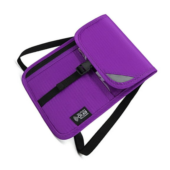 Crossbody Travel Purse with RFIDS Blocking Pocket Nylon Shoulder Bag Card Holder